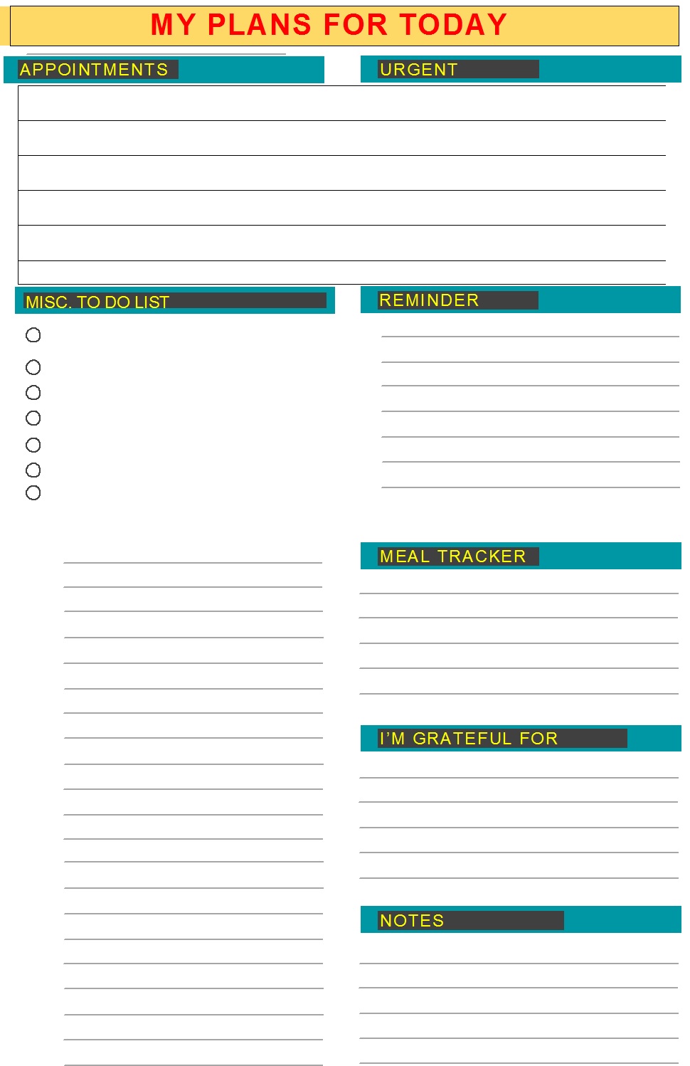 Daily Planner Template – Excel Word Templates Inside Agenda Template Word 2007