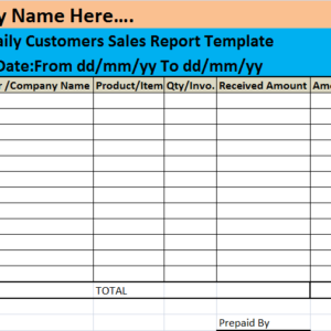 Top 8 Best Sales Report Template