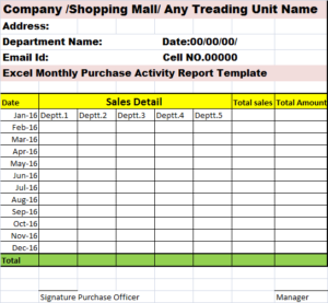 Monthly Report Template For Manager from www.excelwordtemplate.com