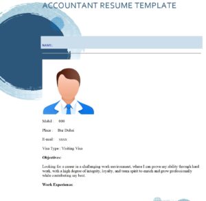 free accountant resume template