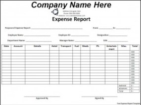 Expense Reports Template from www.excelwordtemplate.com