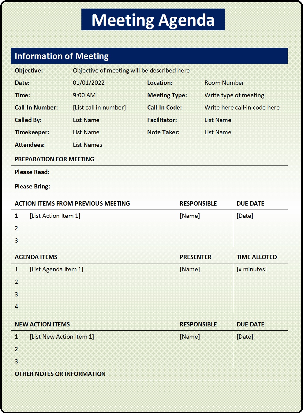 Meeting Agenda Format – Excel Word Templates For Simple Agenda Template Meeting Agenda Format – Excel Word Templates For Simple Agenda Template