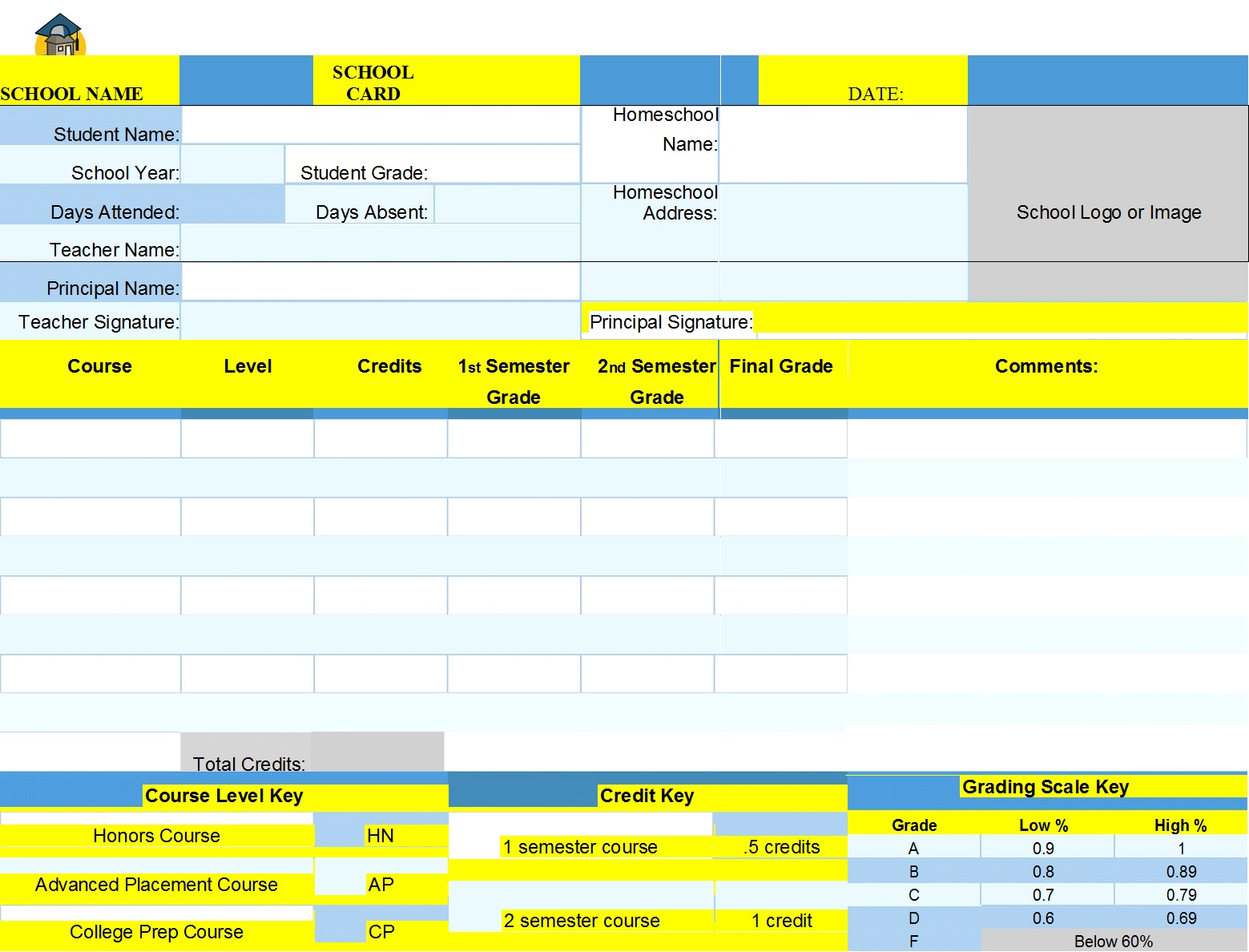 Top 5 School Report Card Templates