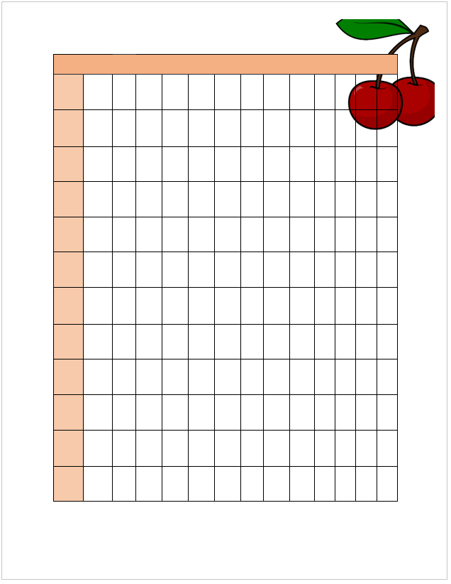 Reward Chart Templates