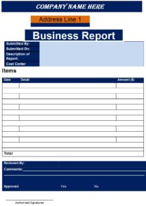 Business Report Templates Excel Word Template Business Report Templates Excel Word Template