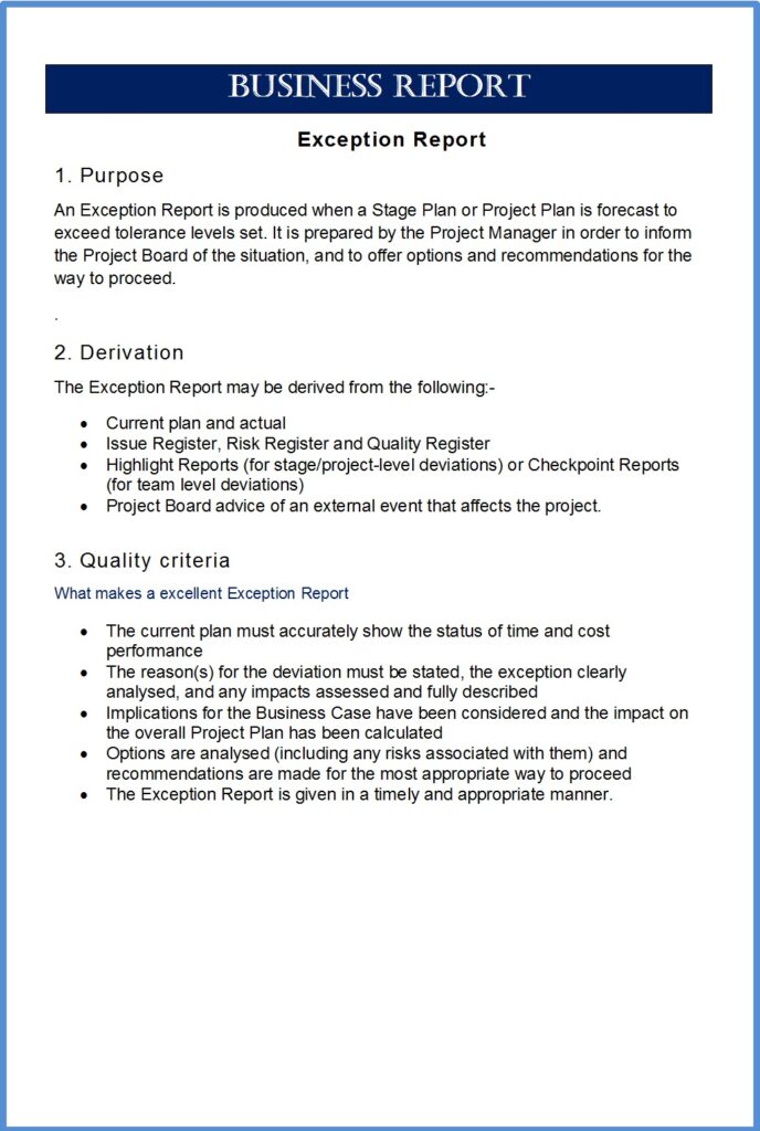 Business Report Templates Excel Word Template