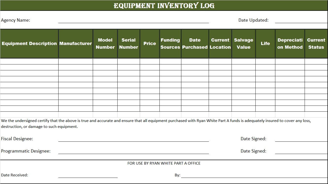 Assets List Templates