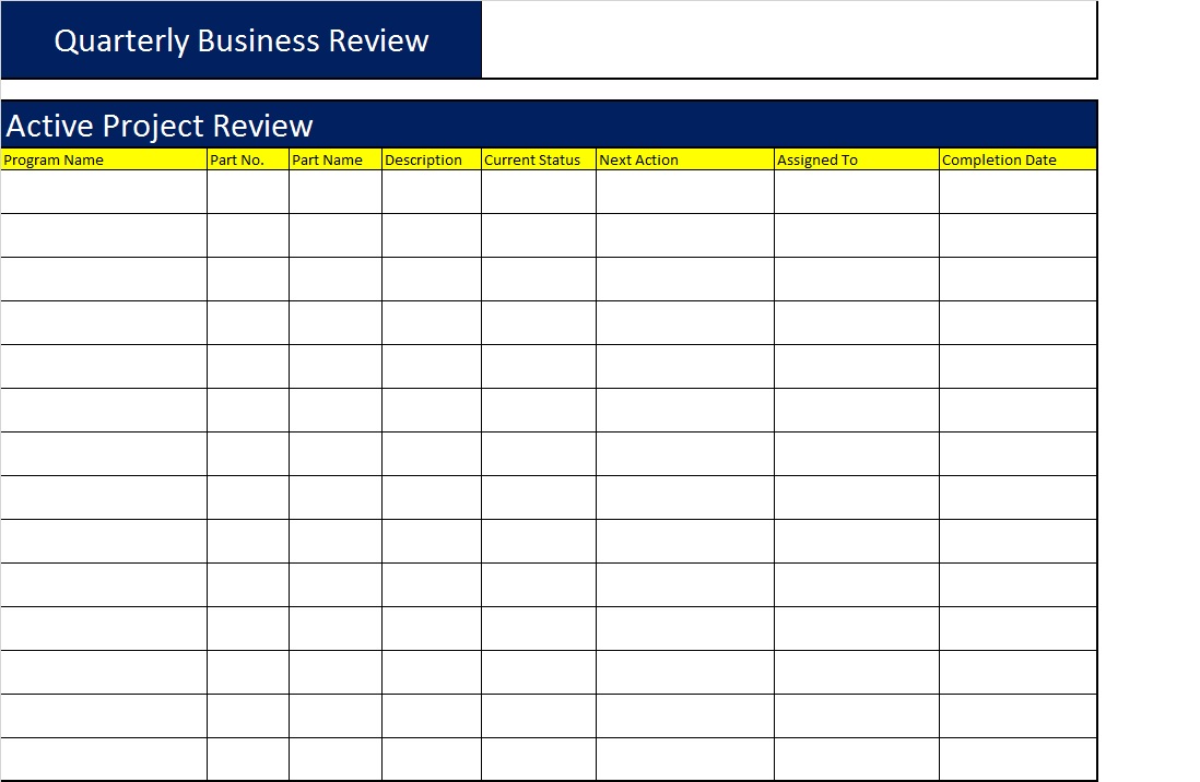 Strategic Account Plan Template