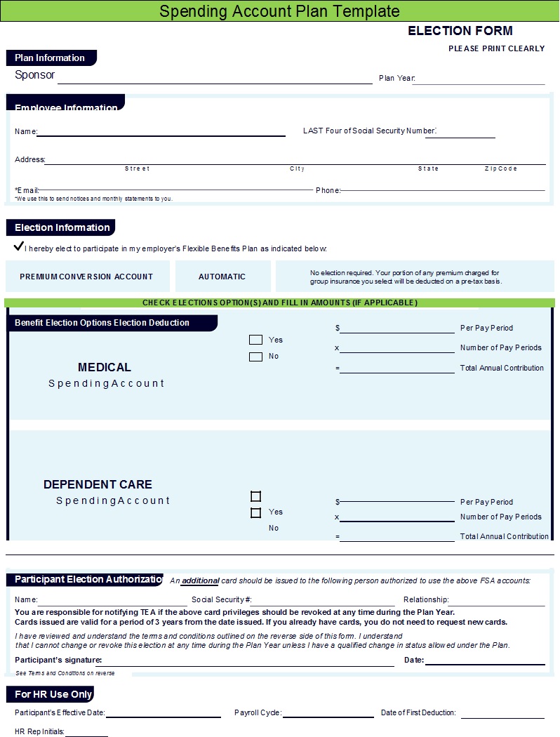 Strategic Account Plan Template